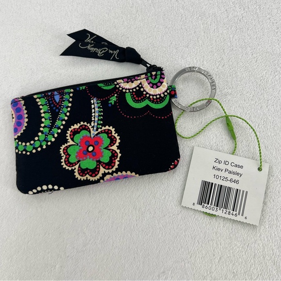 NWT Vera Bradley Kiev Paisley Zip ID Case - Picture 3 of 7